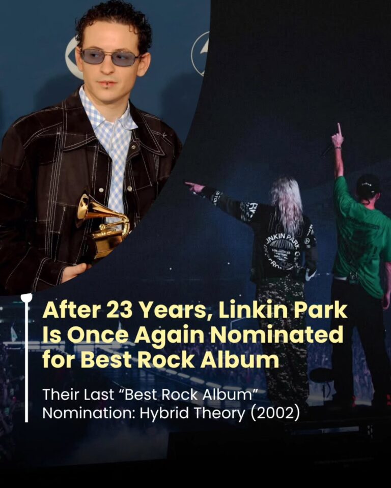 After 23 years, Linkin Park is Once Again Nominated For "Best Rock Album"