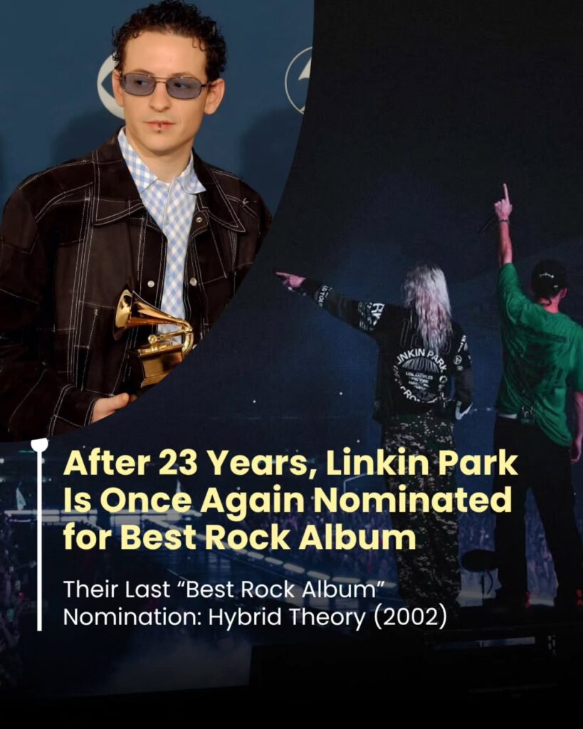 After 23 years, Linkin Park is Once Again Nominated For “Best Rock Album”