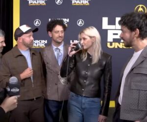 Emily Armstrong being her absolute precious self during a Linkin Park interview.